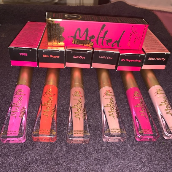 Set of 10 Too faced melted matte liquid lipstick - Picture 2 of 2
